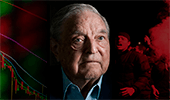 The picture displays George Soros the symbol of modern financial markets_ua